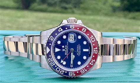 rolex gmt ii gold pepsi